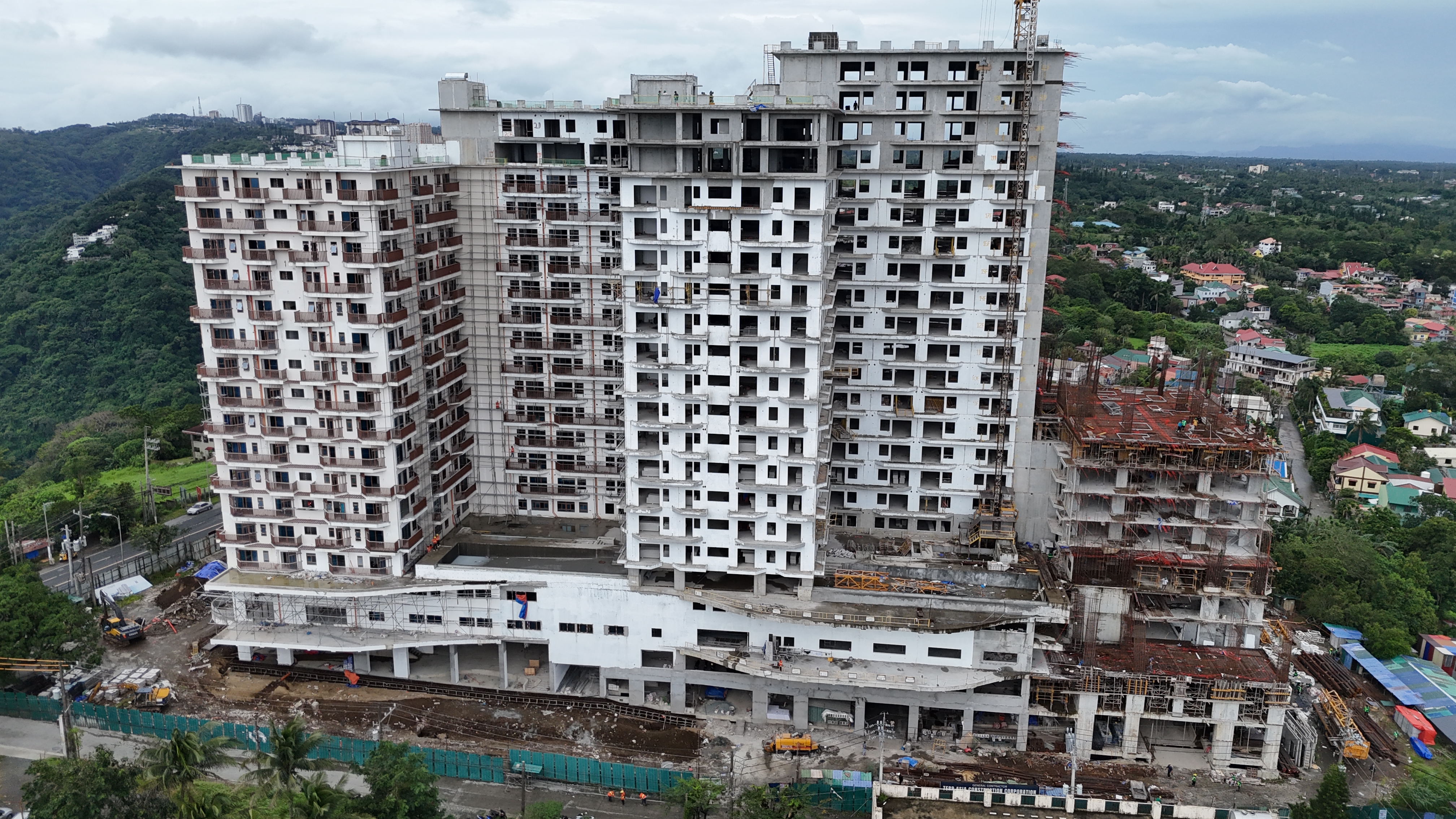 One Tolentino East Residences Site Progress for August 2026