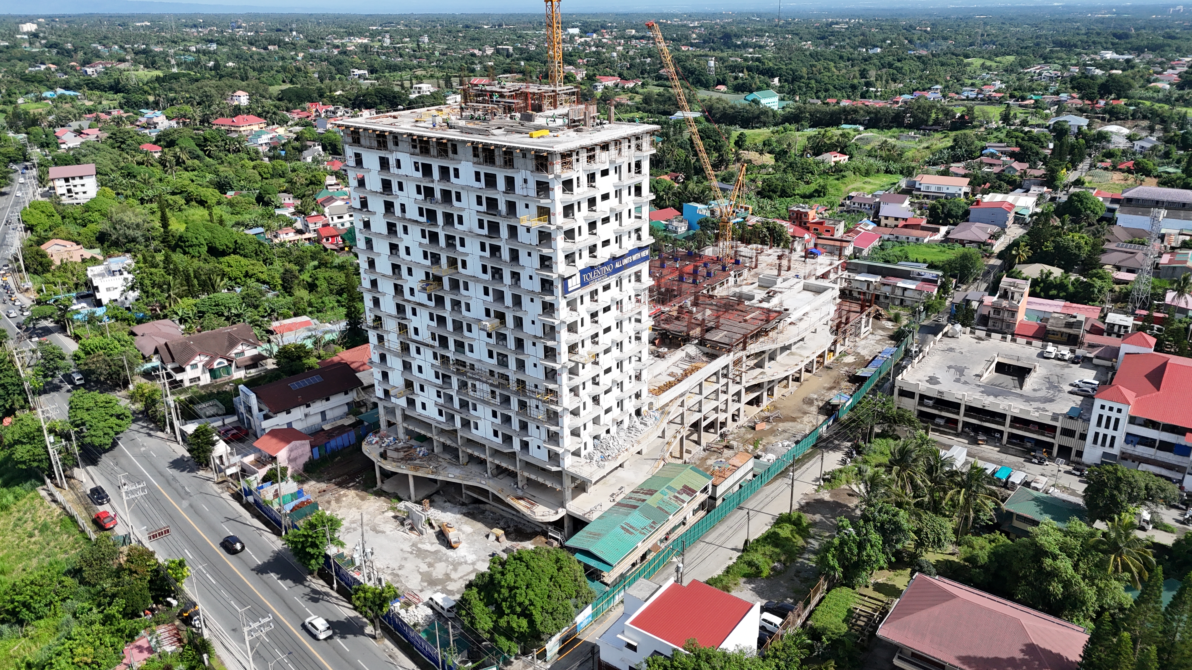One Tolentino East Residences July 2025 Site Progress