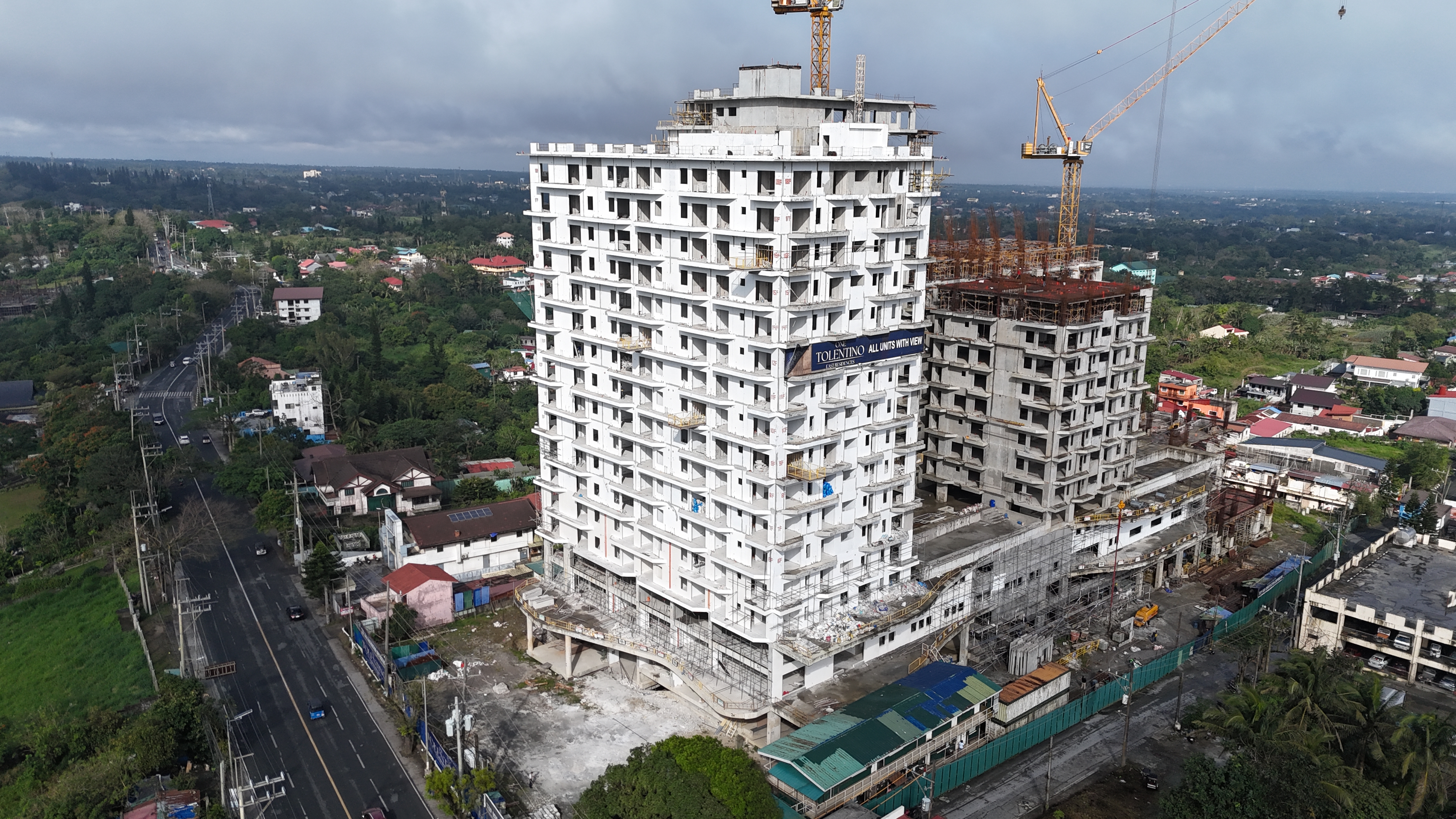 One Tolentino East Residences Site Progress - January 2026