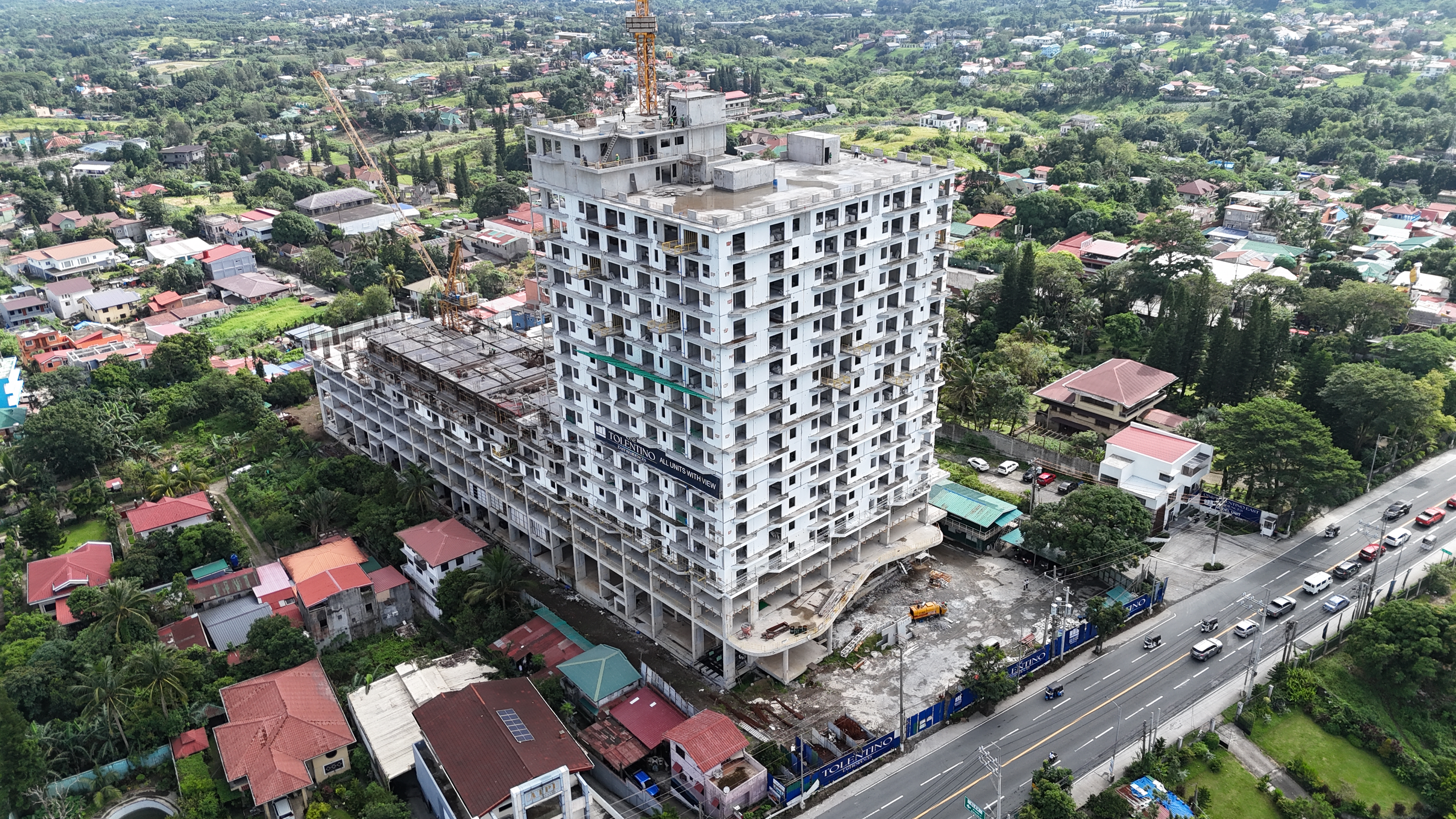 One Tolentino East Residences August 2025 Site Progress