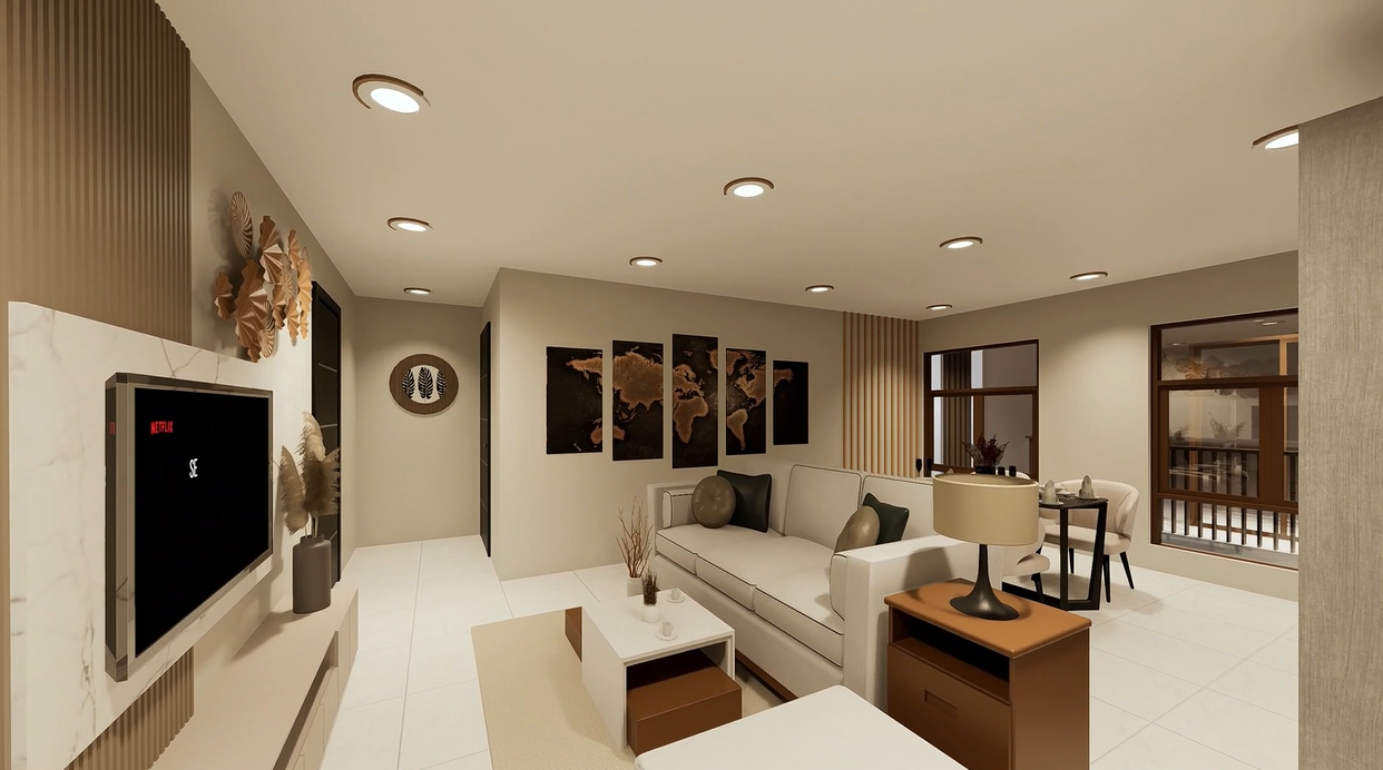 One Tolentino East Residences - Two Bedroom Unit