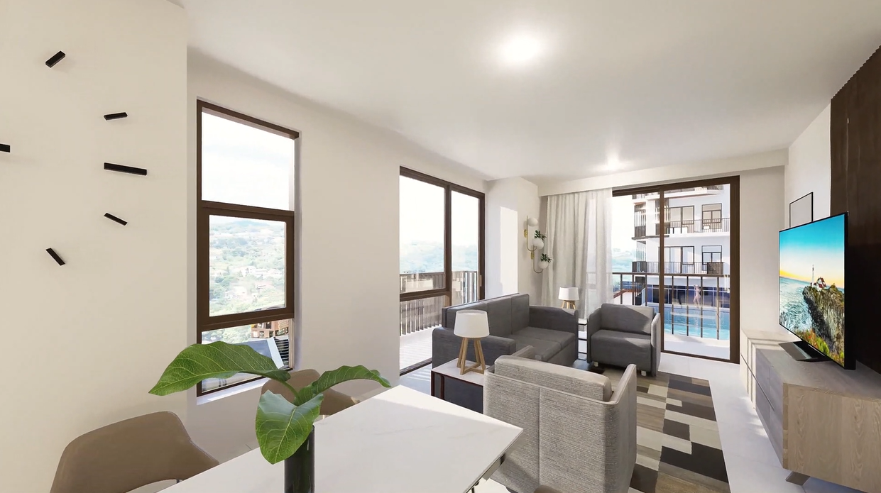 One Tolentino East Residences - One Bedroom Unit