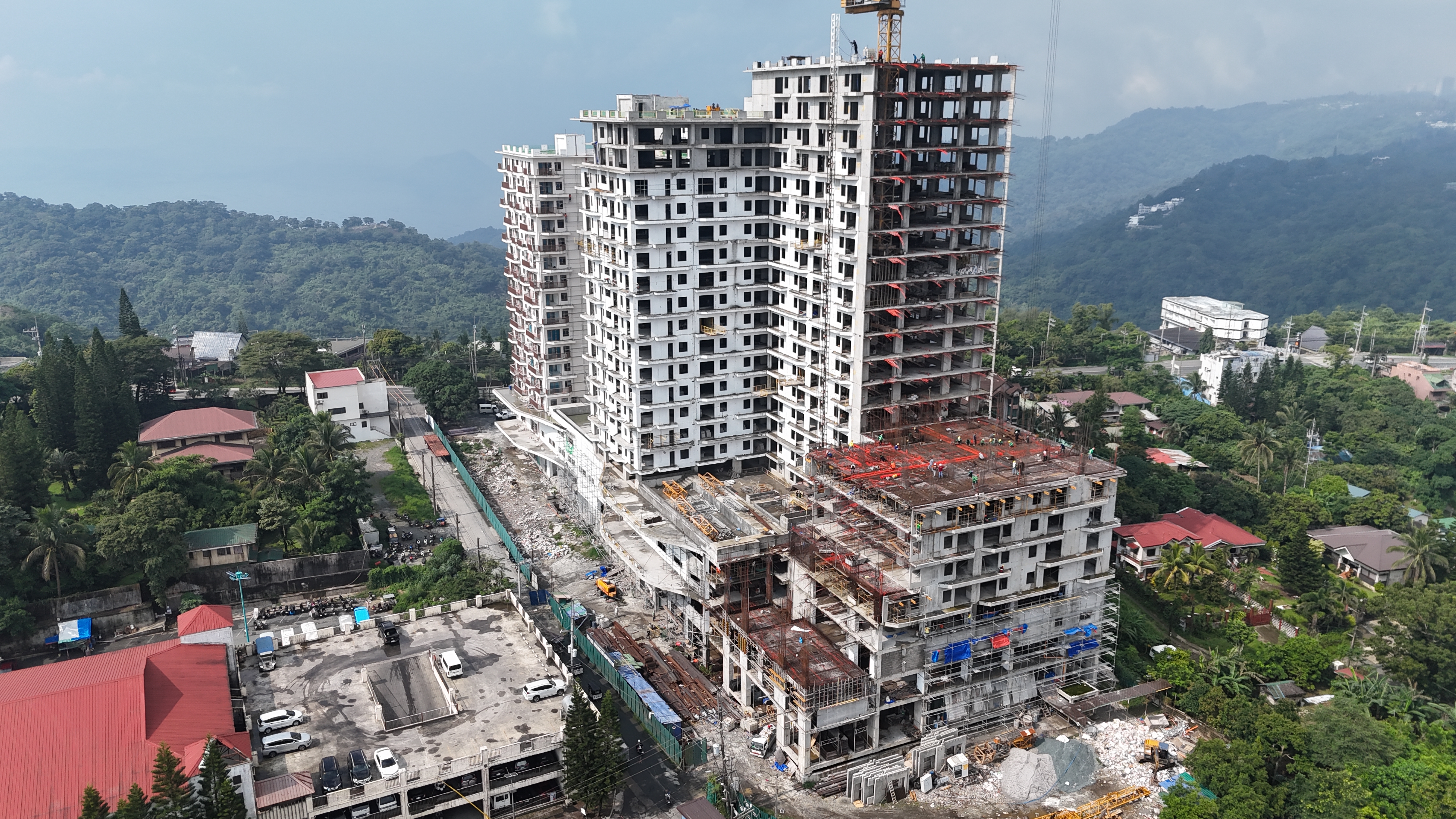 One Tolentino East Residences Site Progress for July 2026