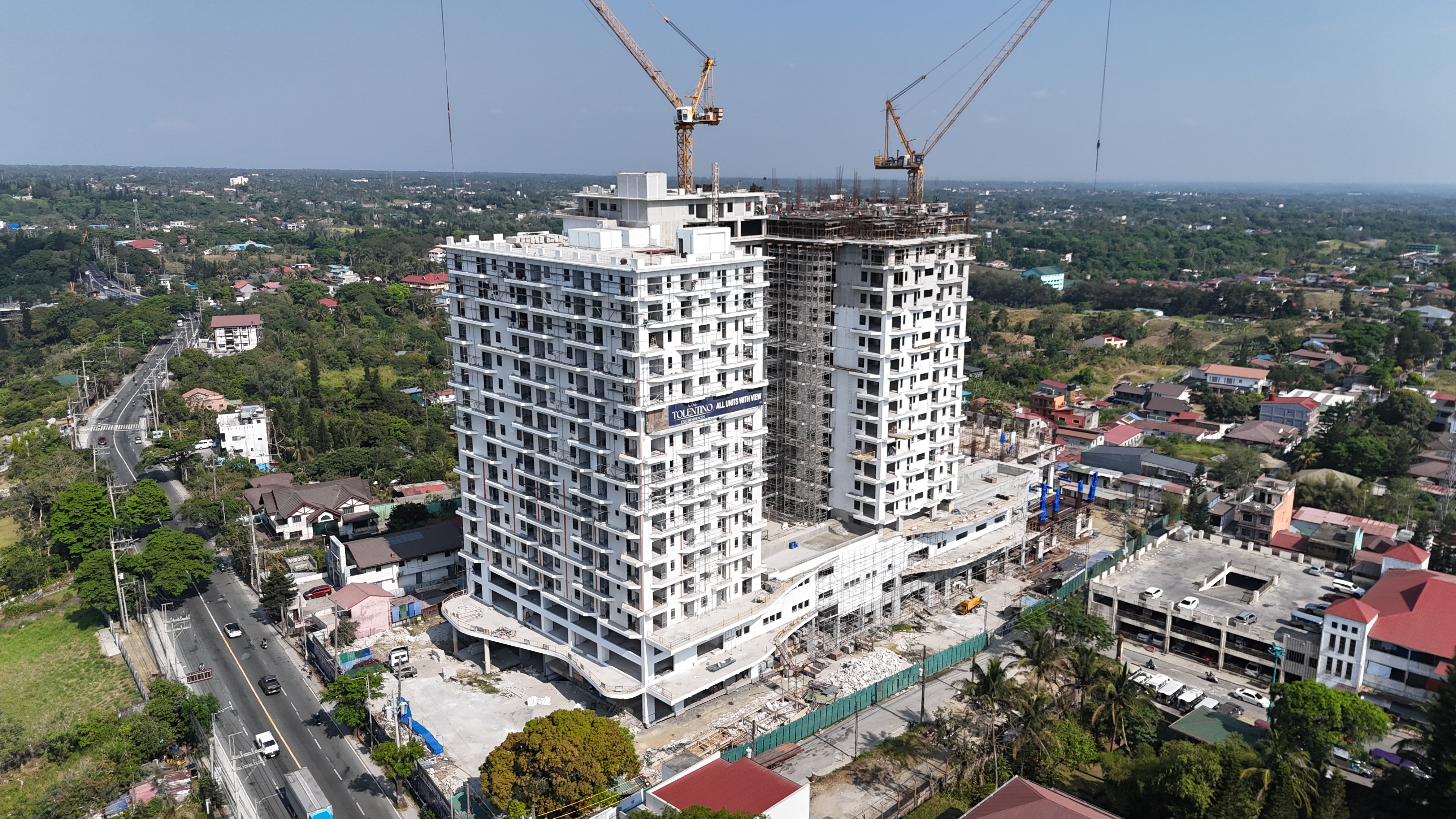 One Tolentino East Residences Site Progress - May 2026