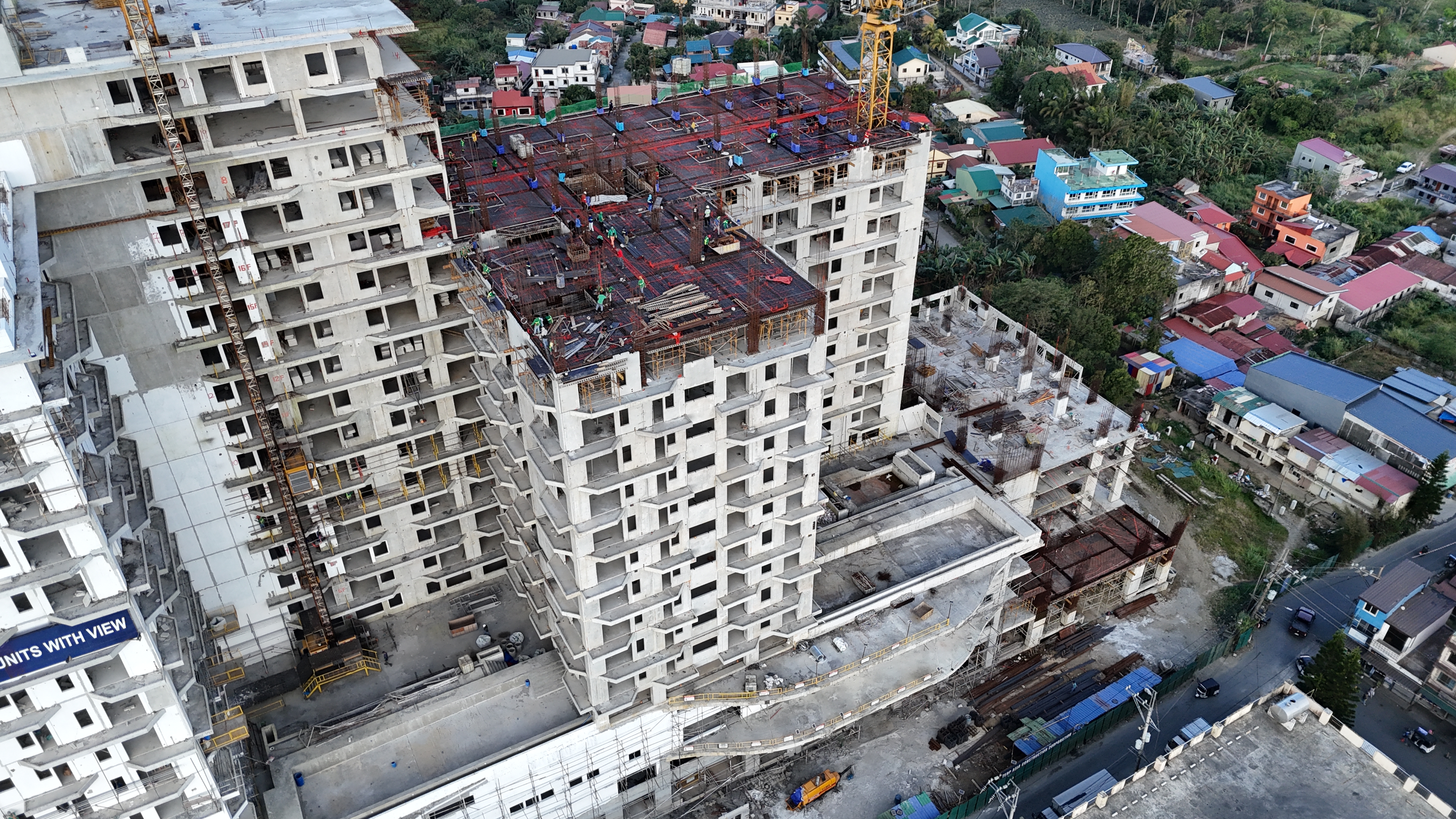 One Tolentino East Residences Site Progress - February 2026