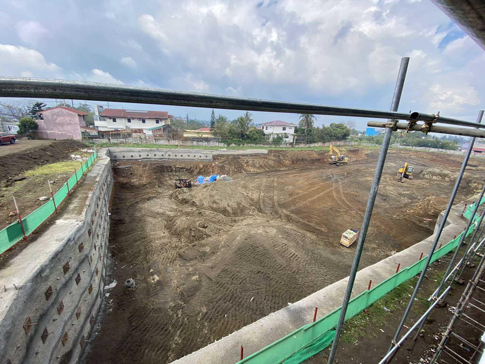 One Tolentino East Residences - Site Progress for February 2023